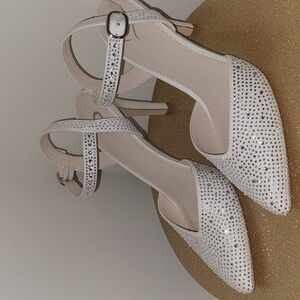 CTW white heels size 38